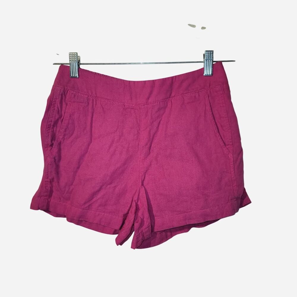 Gap Women's Pink Linen Shorts